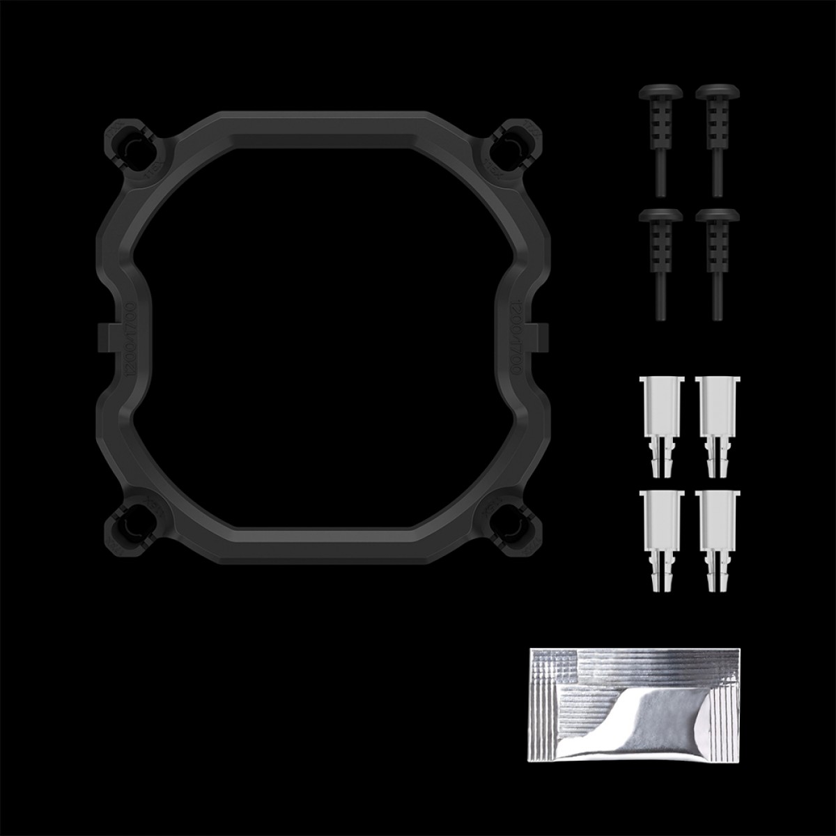 Cooler Para Processador Gamdias Boreas E1-210, LED Red, 92mm, Intel/AMD, Black