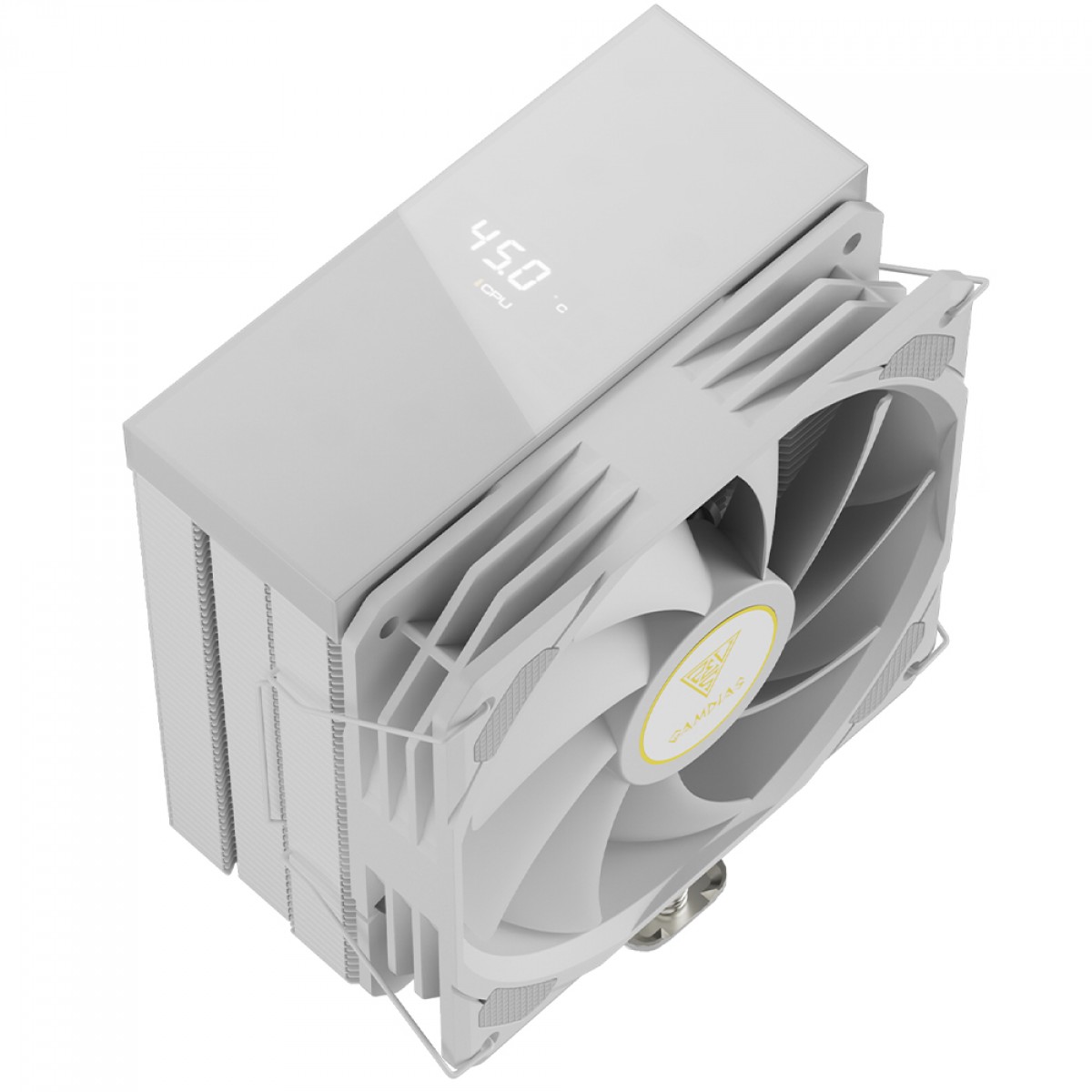 Cooler Para Processador Gamdias Boreas E2-41D WHITE, 120mm, Com Display Digital, Intel-AMD, Branco