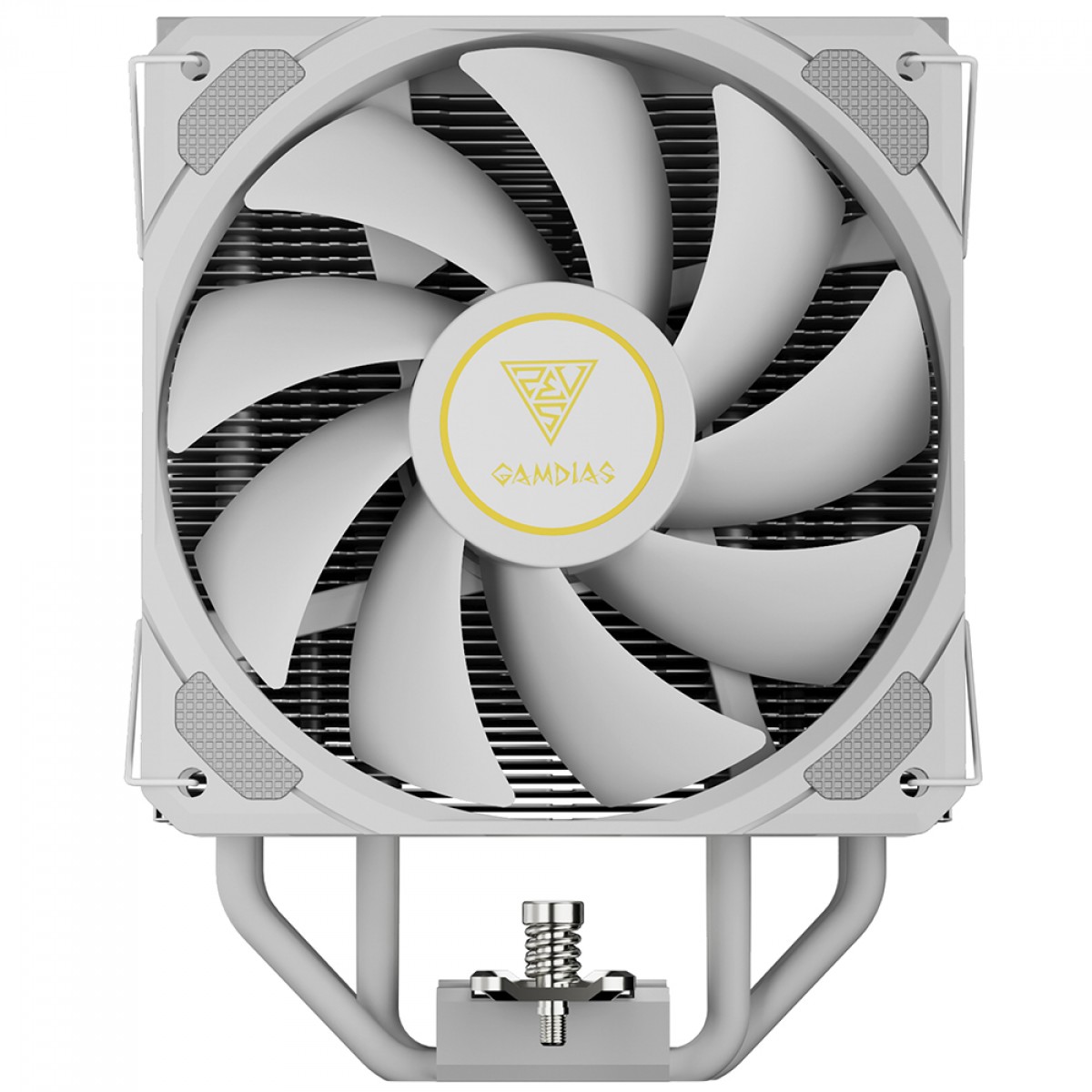 Cooler Para Processador Gamdias Boreas E2-41D WHITE, 120mm, Com Display Digital, Intel-AMD, Branco