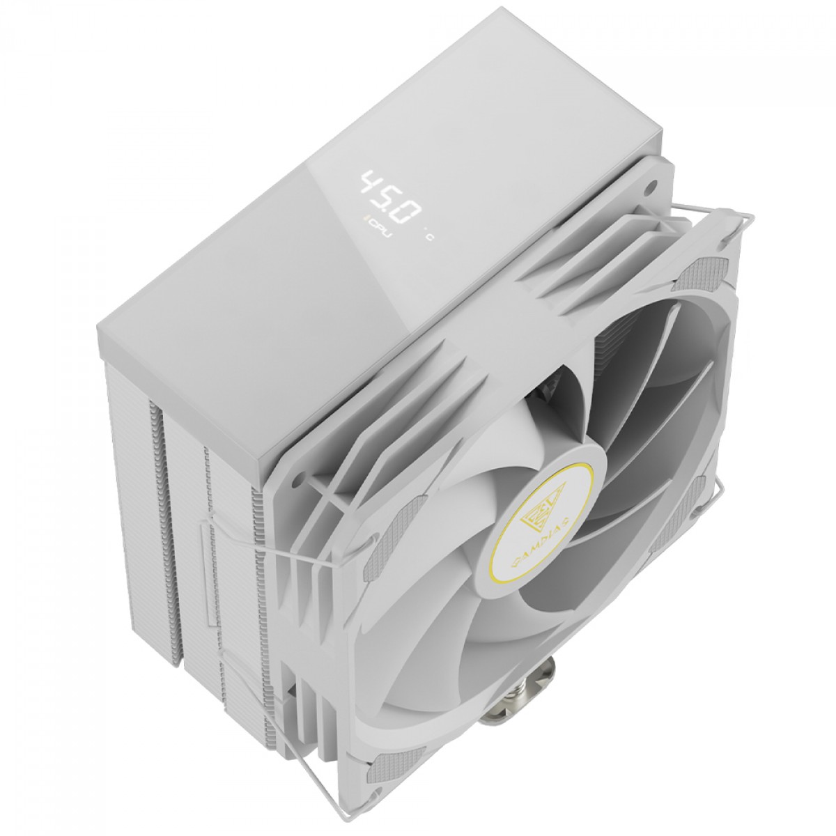 Cooler Para Processador Gamdias Boreas M2-51D WHITE, 120mm, Com Display Digital, Intel-AMD, Branco