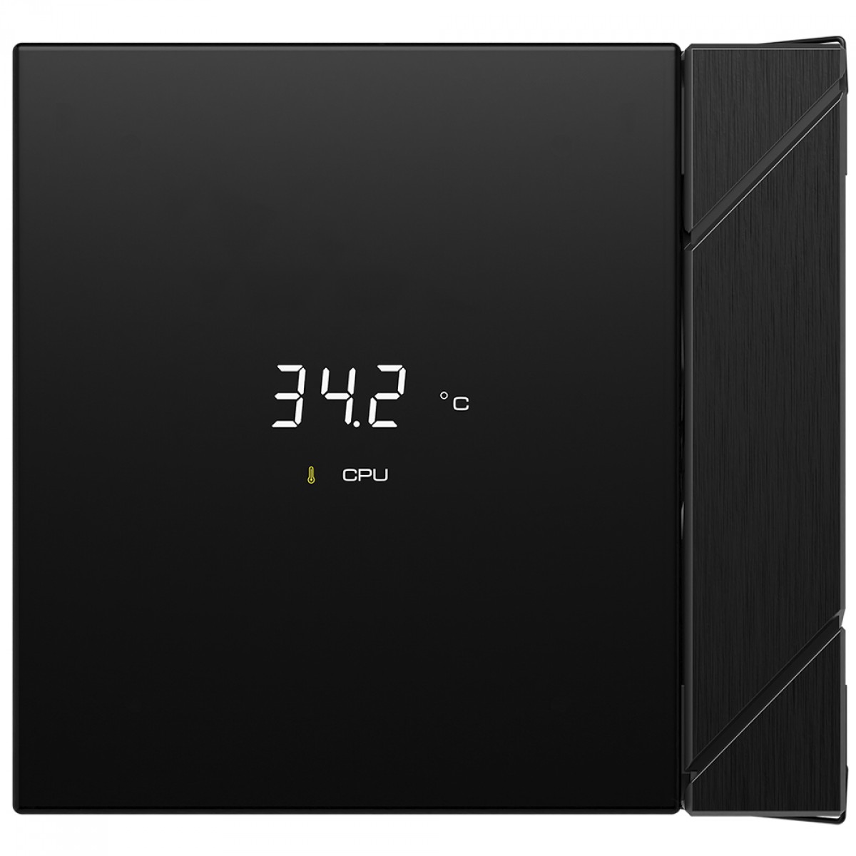 Cooler Para Processador Gamdias Boreas P2-62D, 120mm, Com Display Digital, Intel-AMD, Preto