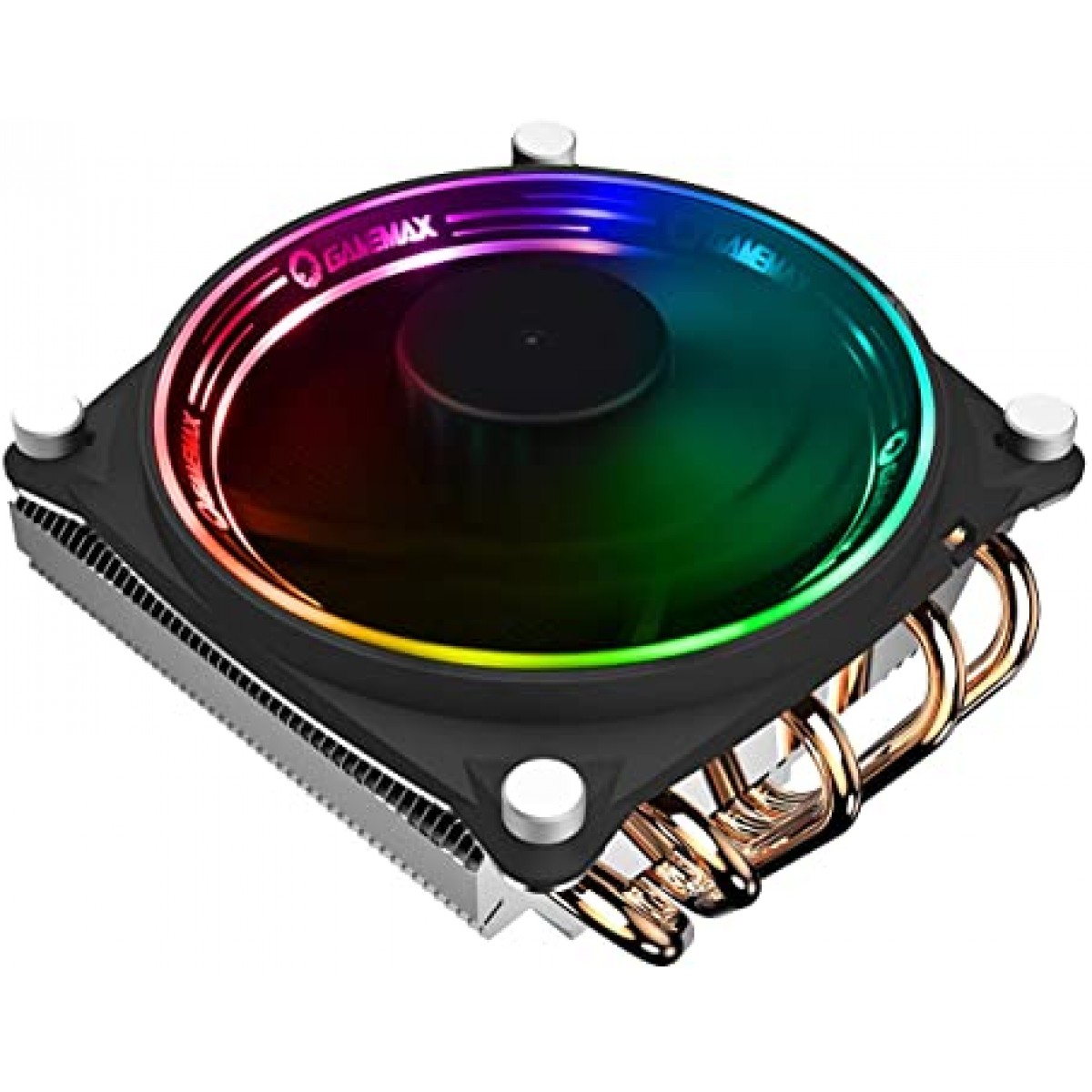 Cooler para Processador Gamemax Gamma 300, Rainbow, 120mm Intel-AMD, GMX Gamma 300