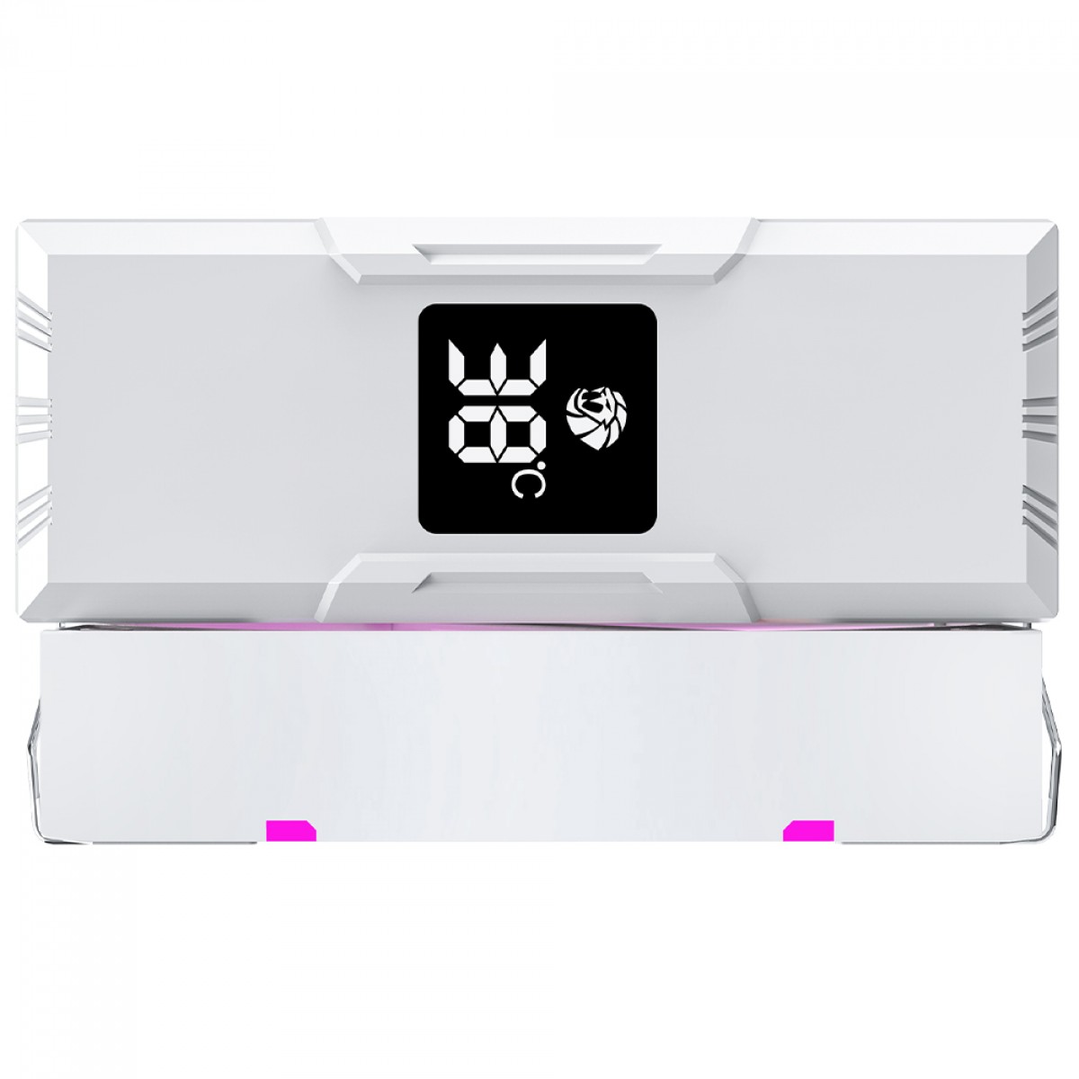 Cooler para Processador Gamemax Sigma 520 Digital N2WH, ARGB, 120mm, Intel-AMD, Branco