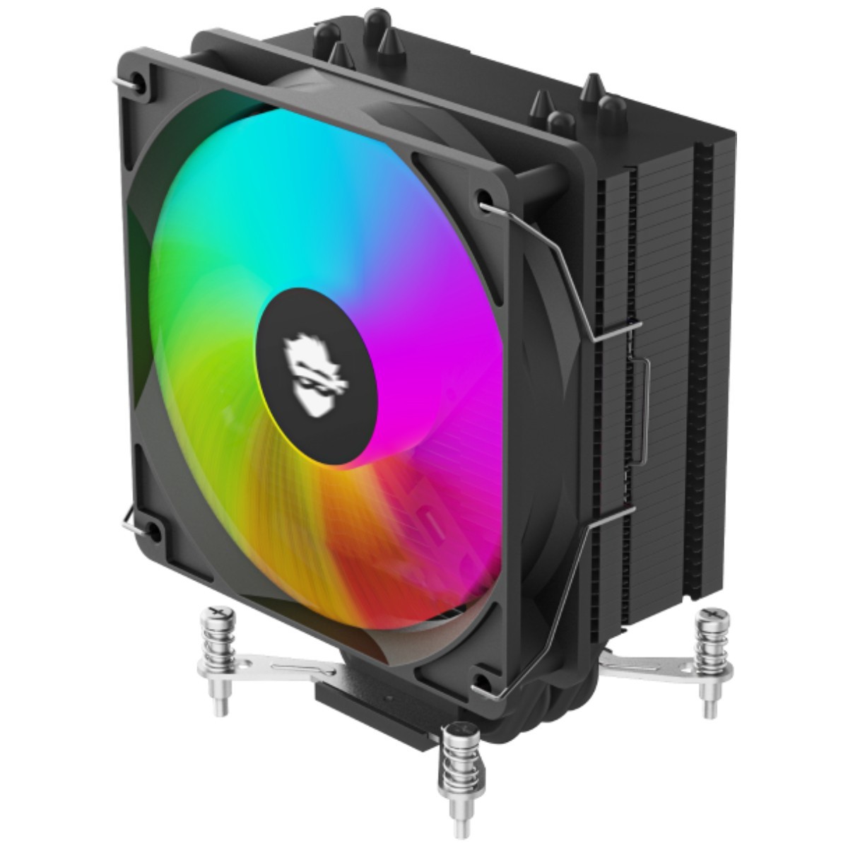 Cooler Para Processador Gamer Ninja Hayate X4 ARGB, 120mm, Intel-AMD, Preto, GN-AC-HX4HB1FIAA