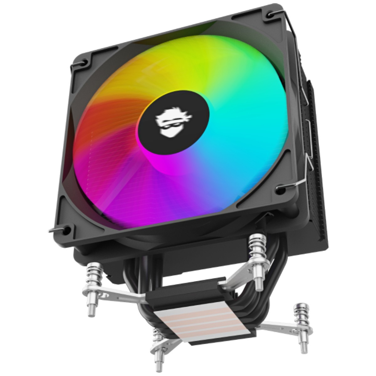 Cooler Para Processador Gamer Ninja Hayate X4 ARGB, 120mm, Intel-AMD, Preto, GN-AC-HX4HB1FIAA