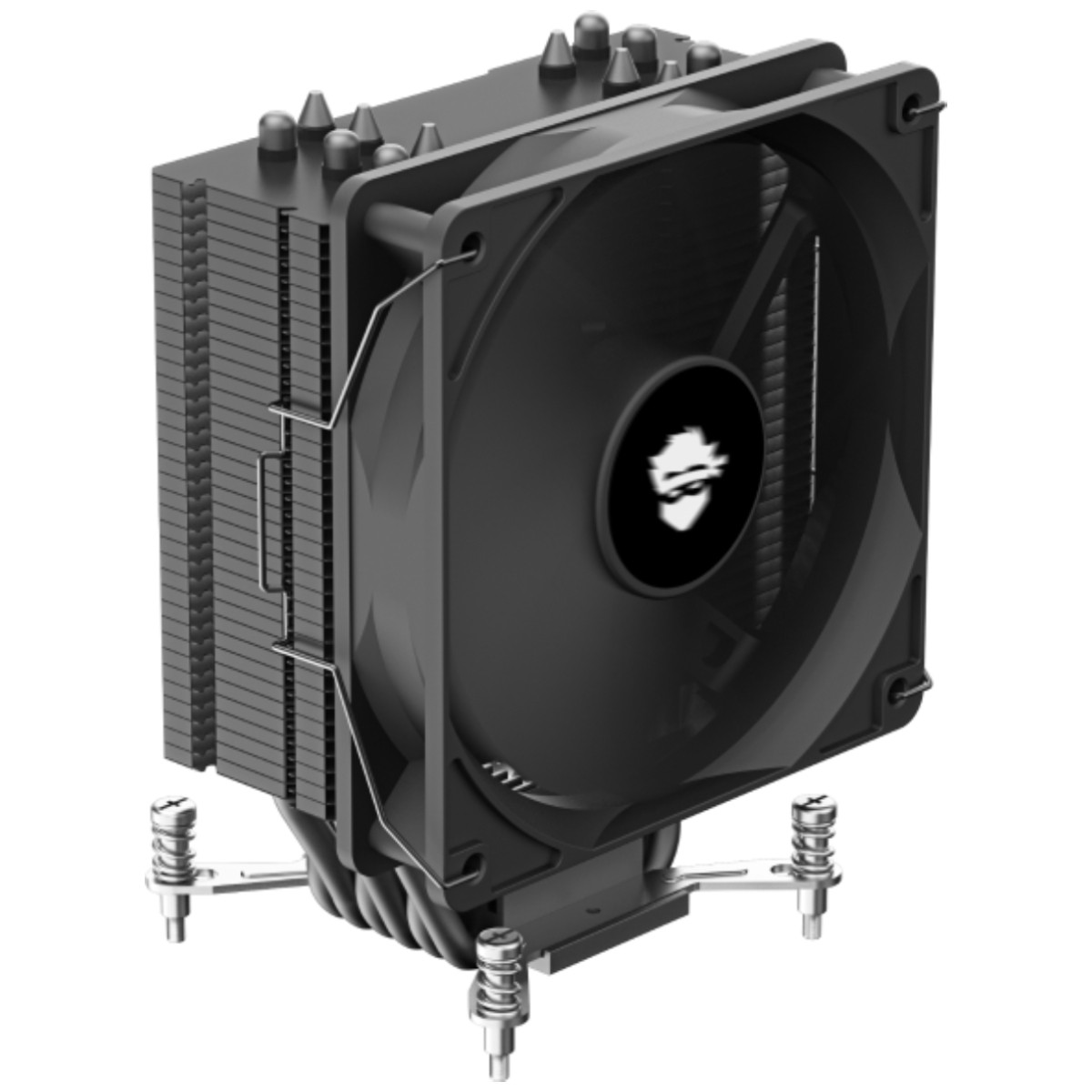 Cooler Para Processador Gamer Ninja Hayate X6, 120mm, Intel-AMD, Preto, GN-AC-HX6HB1FIAN