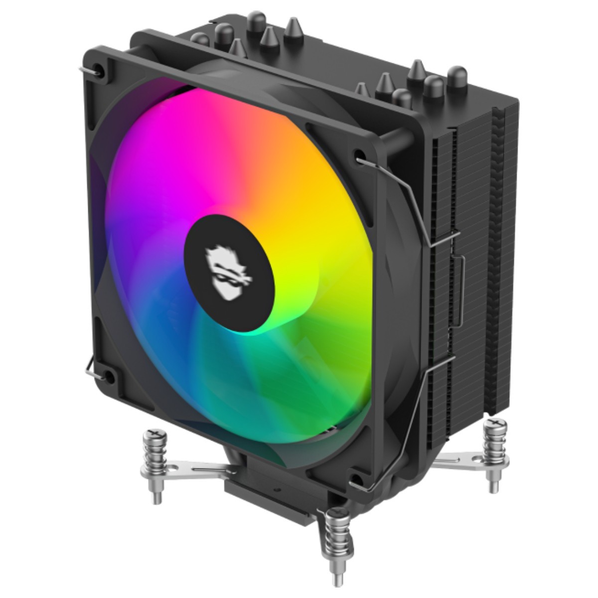 Cooler Para Processador Gamer Ninja Hayate X6 ARGB, 120mm, Intel-AMD, Preto, GN-AC-HX6HB1FIAA