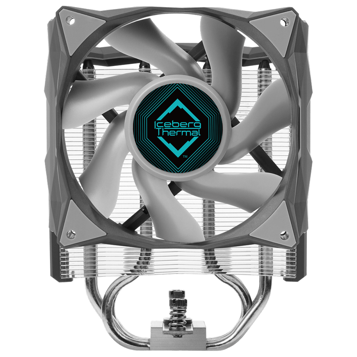 Cooler Para Processador Iceberg Thermal IceSLEET G3, 120mm, Intel-AMD, Cinza, ICESLEETG3-DGG-00A