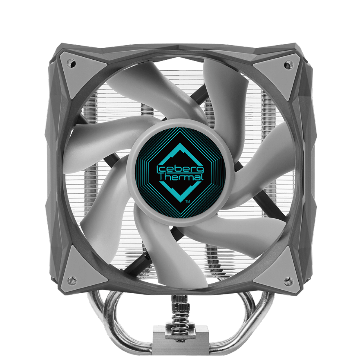 Cooler Para Processador Iceberg Thermal IceSLEET G3, 120mm, Intel-AMD, Cinza, ICESLEETG3-DGG-00A