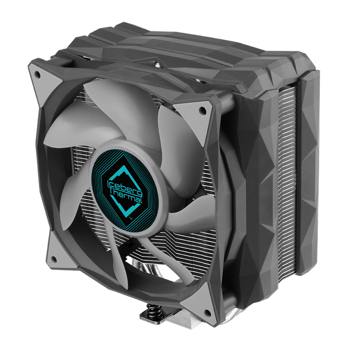 Cooler Para Processador Iceberg Thermal IceSLEET G3, 120mm, Intel-AMD, Cinza, ICESLEETG3-DGG-00A