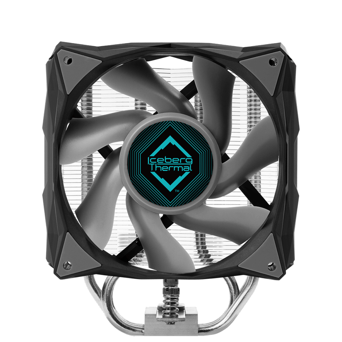 Cooler Para Processador Iceberg Thermal IceSLEET G4 Silent, 120mm, Intel-AMD, Preto, ICESLEETG4-BDD-00A