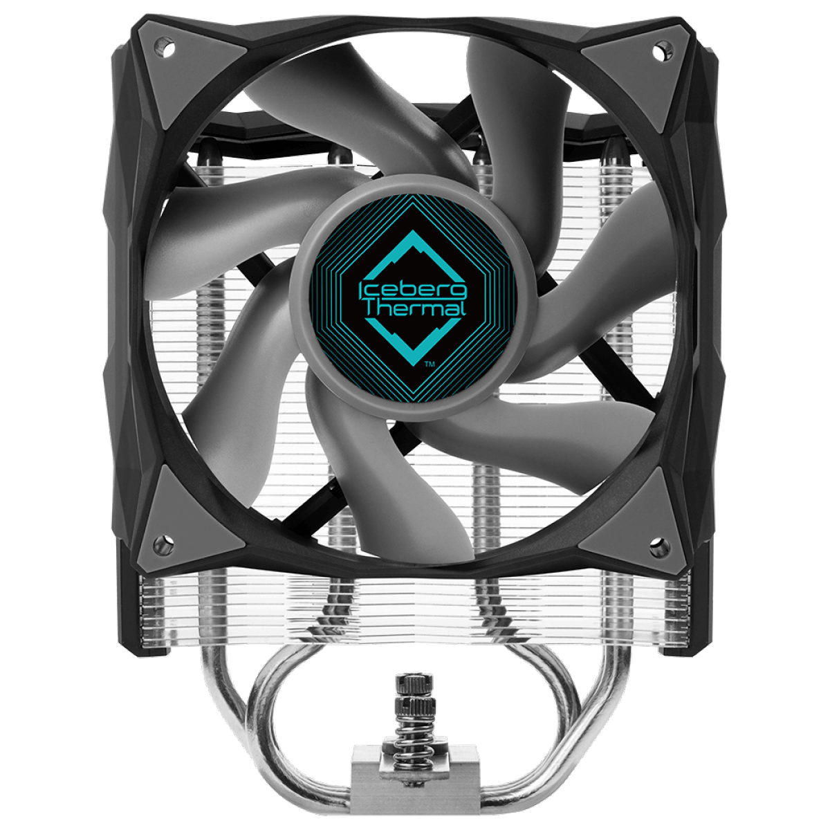 Cooler Para Processador Iceberg Thermal IceSLEET G4 Silent, 120mm, Intel-AMD, Preto, ICESLEETG4-BDD-00A