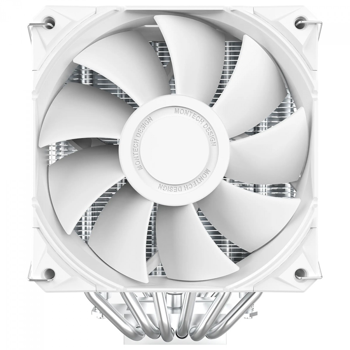 Cooler para Processador Montech NX600, 120mm, Intel-AMD, PWM, Branco