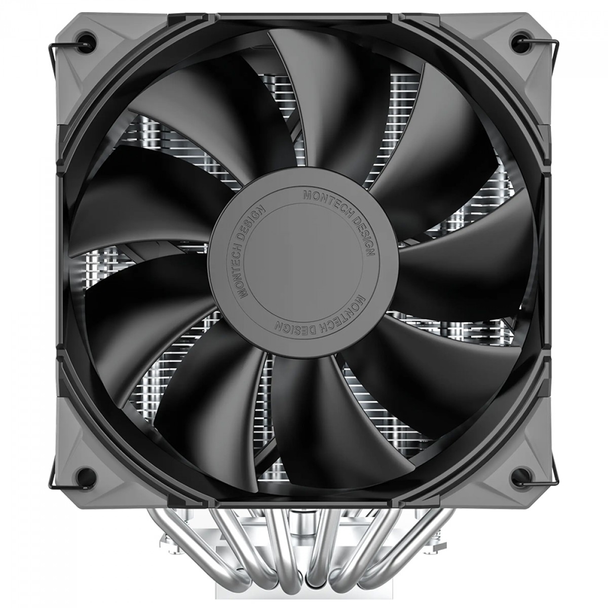 Cooler para Processador Montech NX600, 120mm, Intel-AMD, PWM, Preto