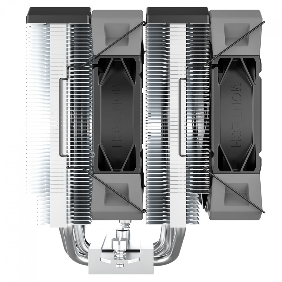 Cooler para Processador Montech NX600, 120mm, Intel-AMD, PWM, Preto