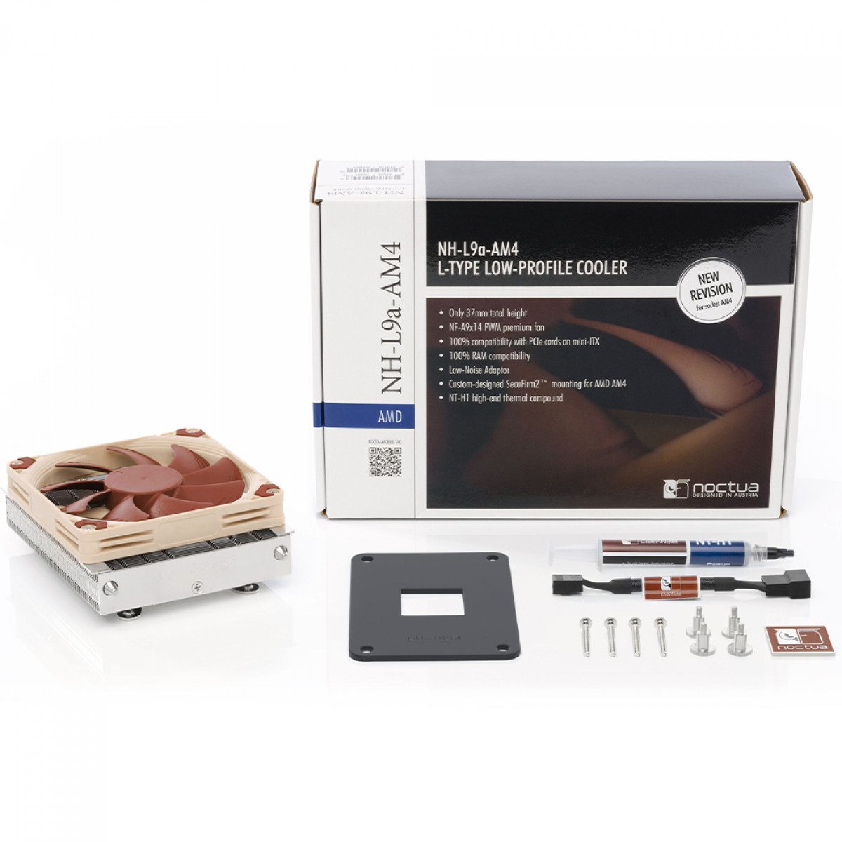 Cooler para Processador Noctua NH-L9a, 92mm, AMD AM4