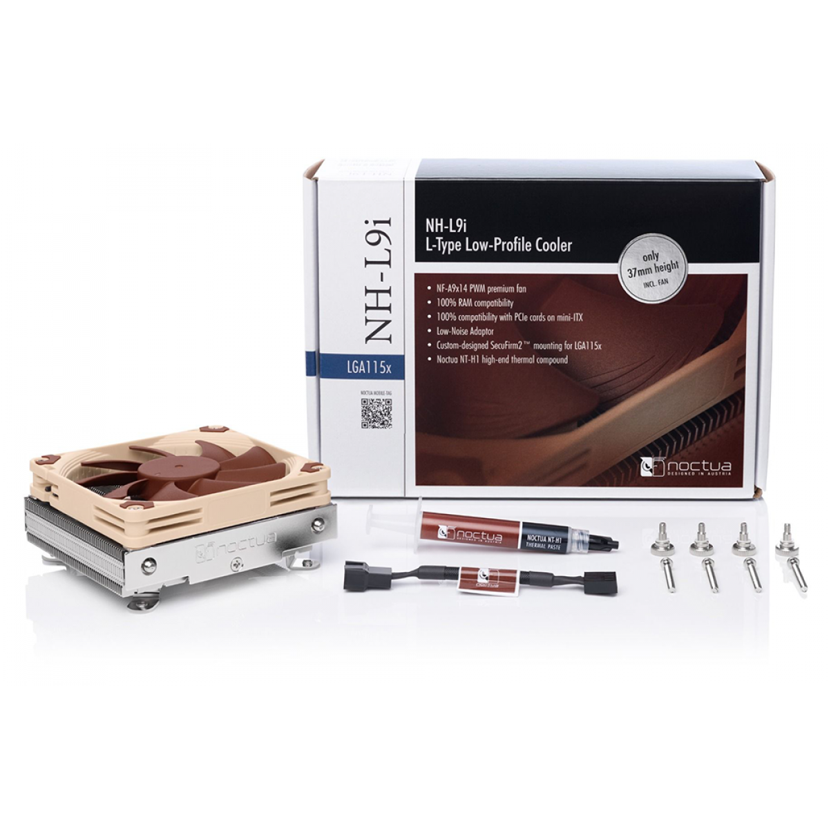 Cooler para Processador Noctua NH-L9i, 92mm, Intel