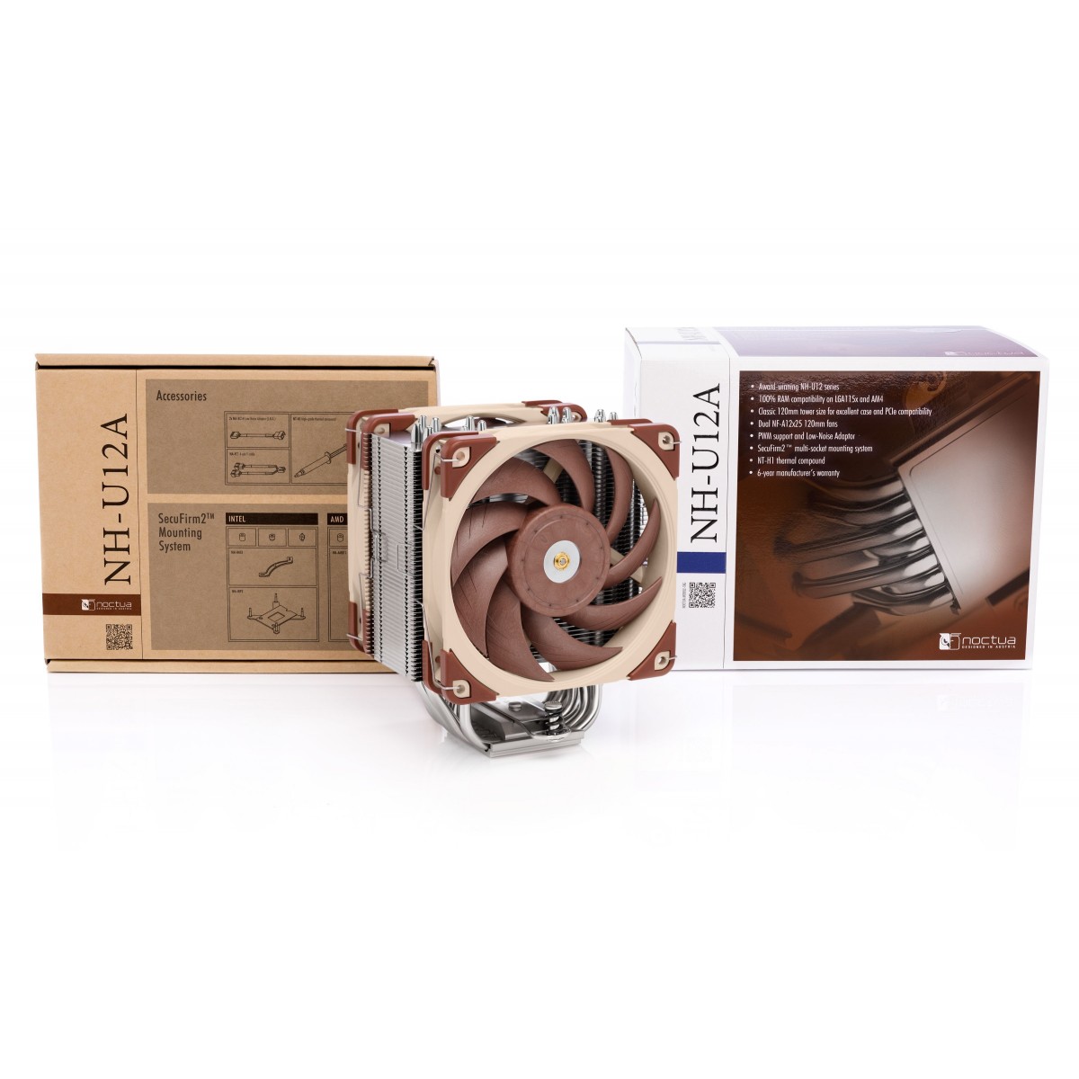 Cooler para Processador Noctua NH-U12A, 120mm, Intel-AMD, NH-U12A
