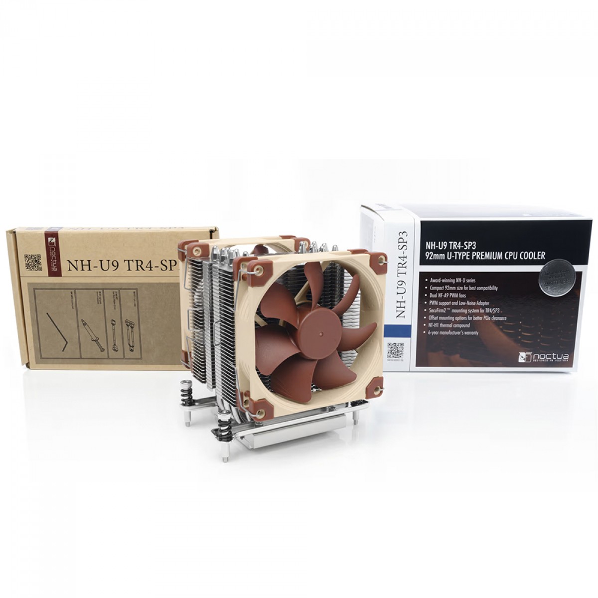 Cooler Para Processador Noctua NH-U9, 92mm, AMD, NH-U9 TR4-SP3