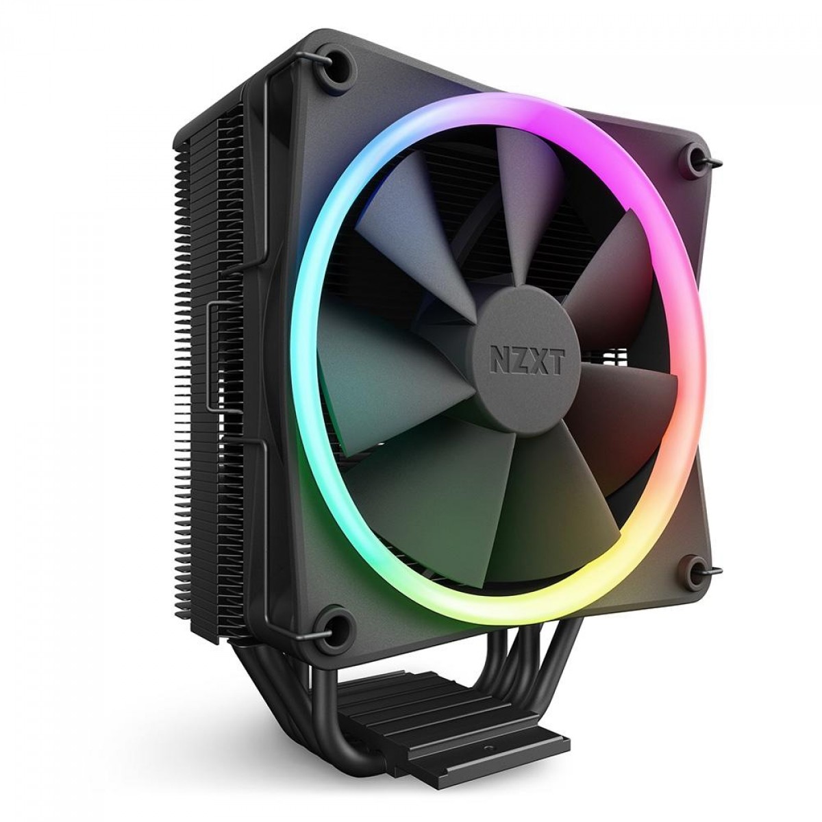 Cooler Para Processador NZXT T120, 120mm, RGB, Intel-AMD, Black, RC-TR120-B1
