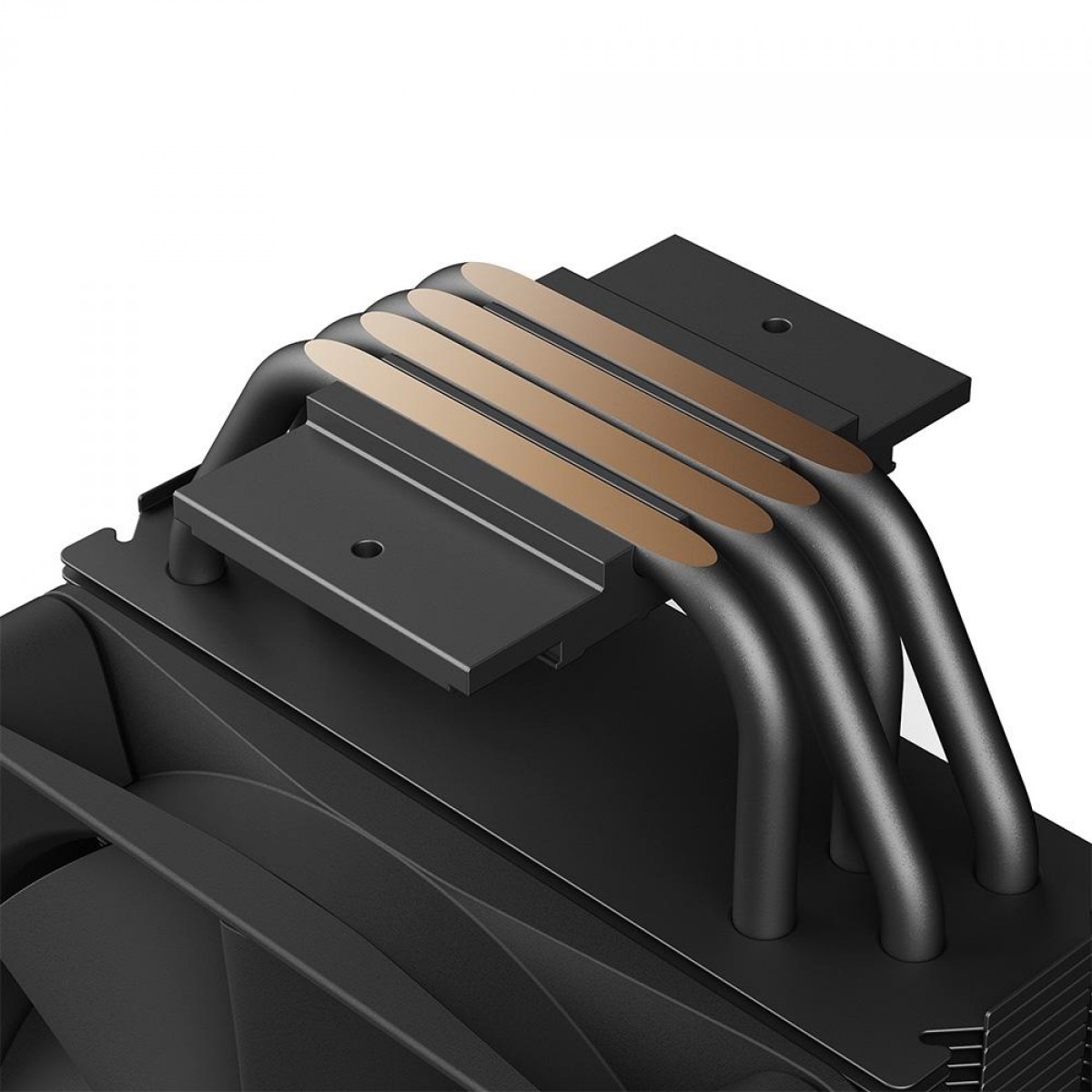 Cooler Para Processador NZXT T120, 120mm, RGB, Intel-AMD, Black, RC-TR120-B1