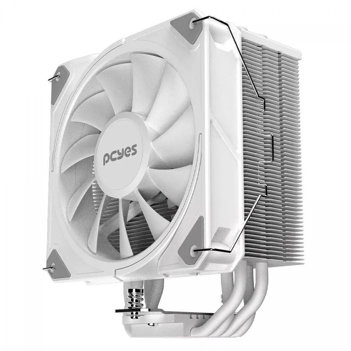 Cooler Para Processador PCYES Frost Pulse White Ghost, 120mm, Intel/AMD, White, PEFPWG