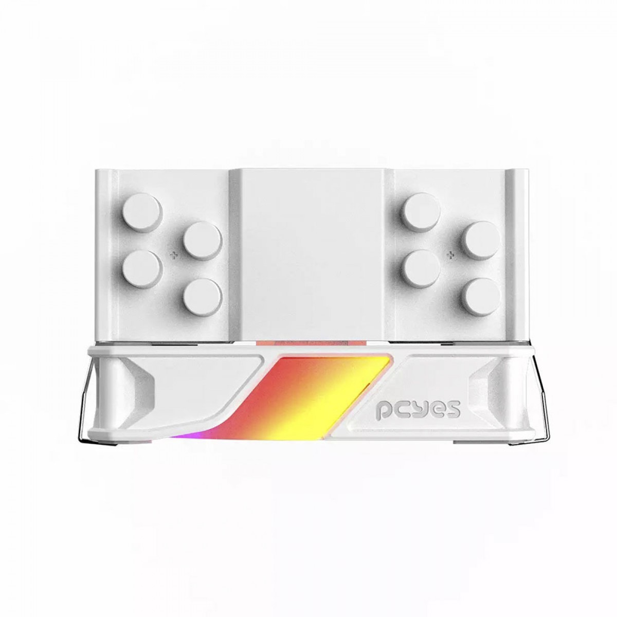 Cooler Para Processador PCYES Frost Pulse White Ghost ARGB, 120mm, Intel/AMD, White, PEFPARGBWG