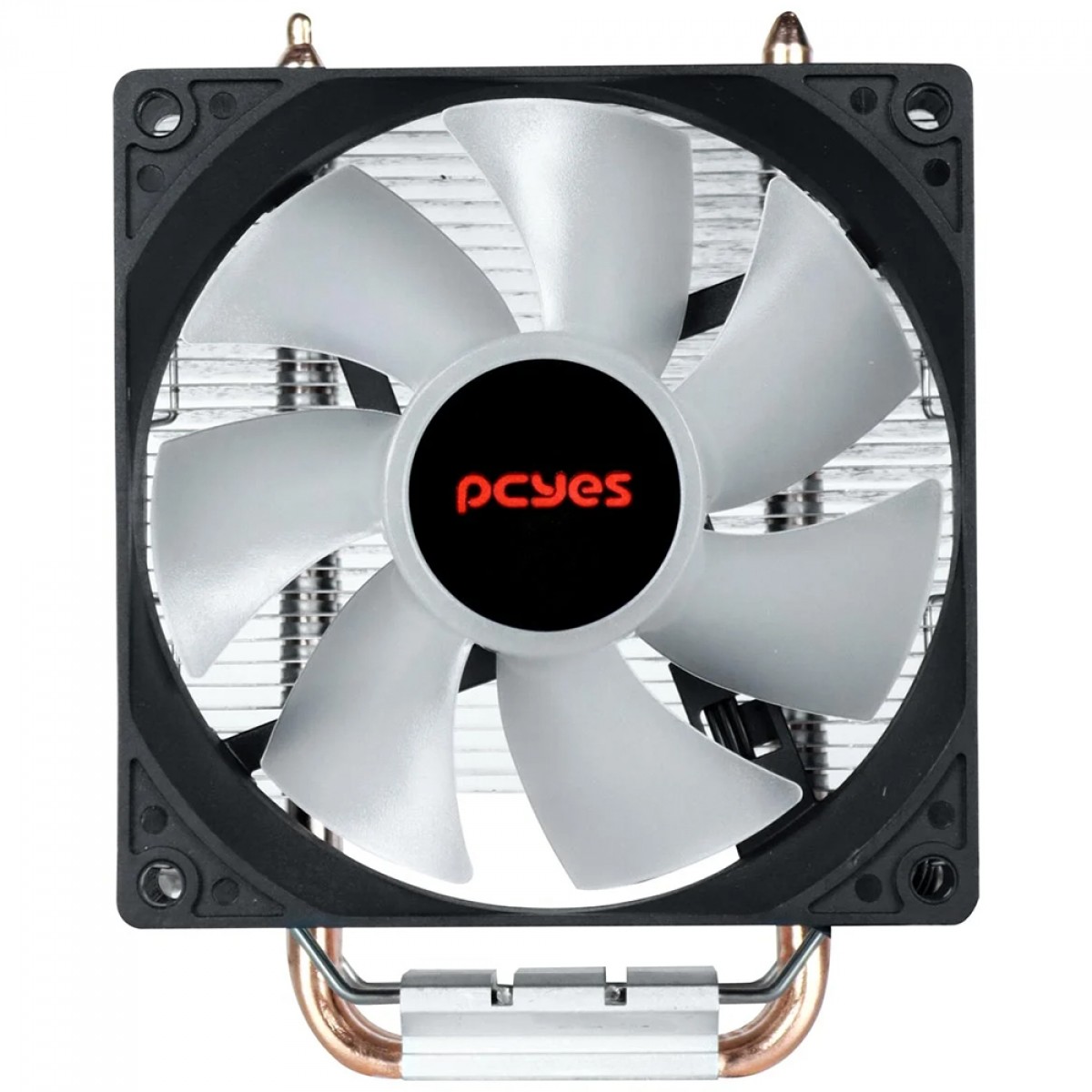 Cooler Para Processador PCYes Lorx V2, Rainbow, 92mm, Intel-AMD, Preto, ACLX92RBV2