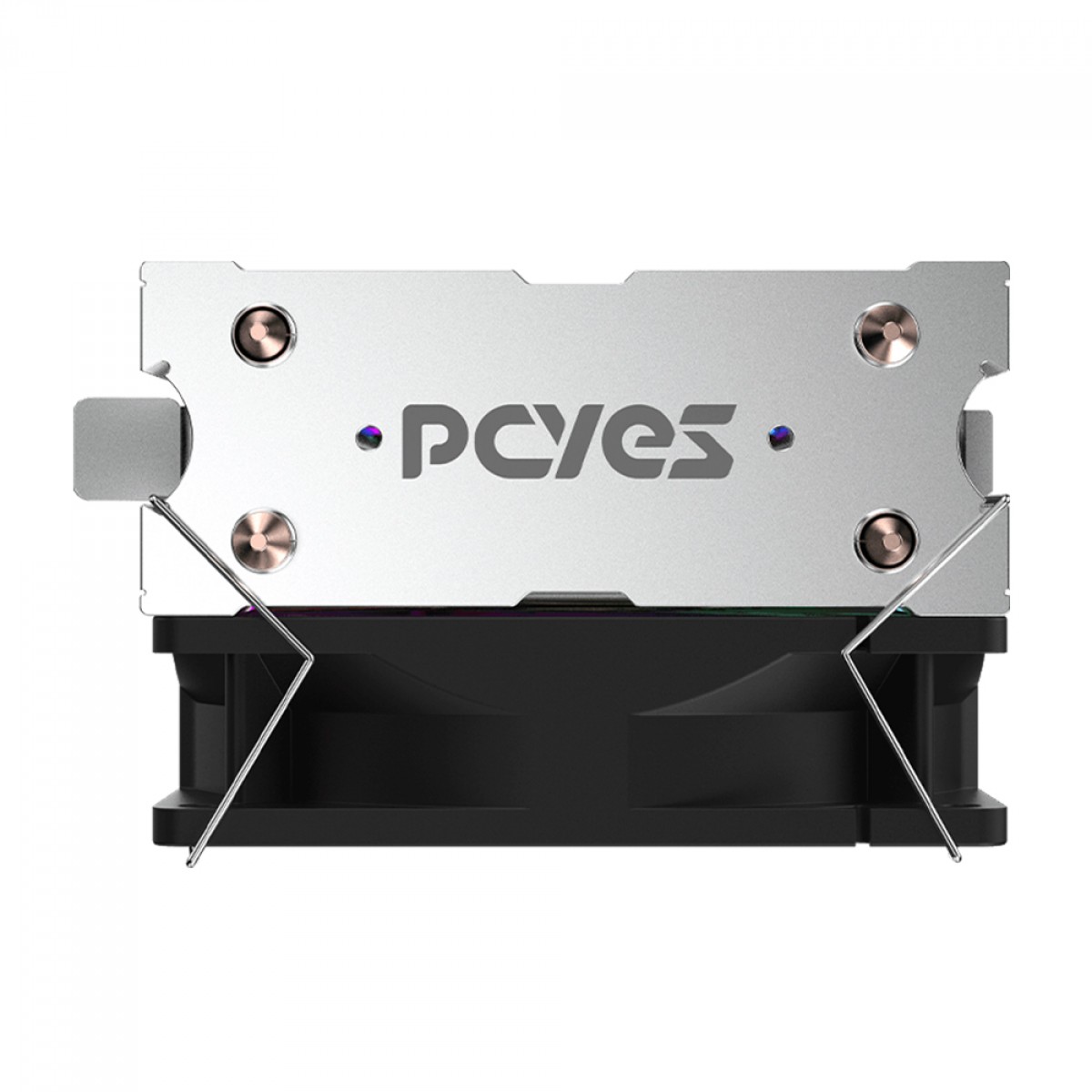 Cooler Para Processador PCYES Tundra 90 Black Vulcan, Rainbow, 90mm, Intel-AMD, Preto, ACTBKA90 - Open Box