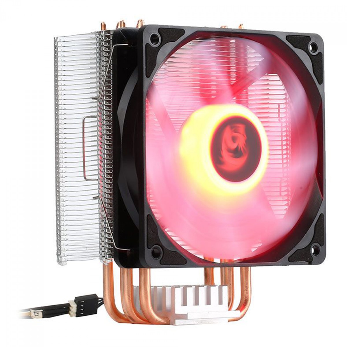 Cooler Para Processador Redragon Buri, LED Red, 120mm, Intel/AMD, CC-1055R