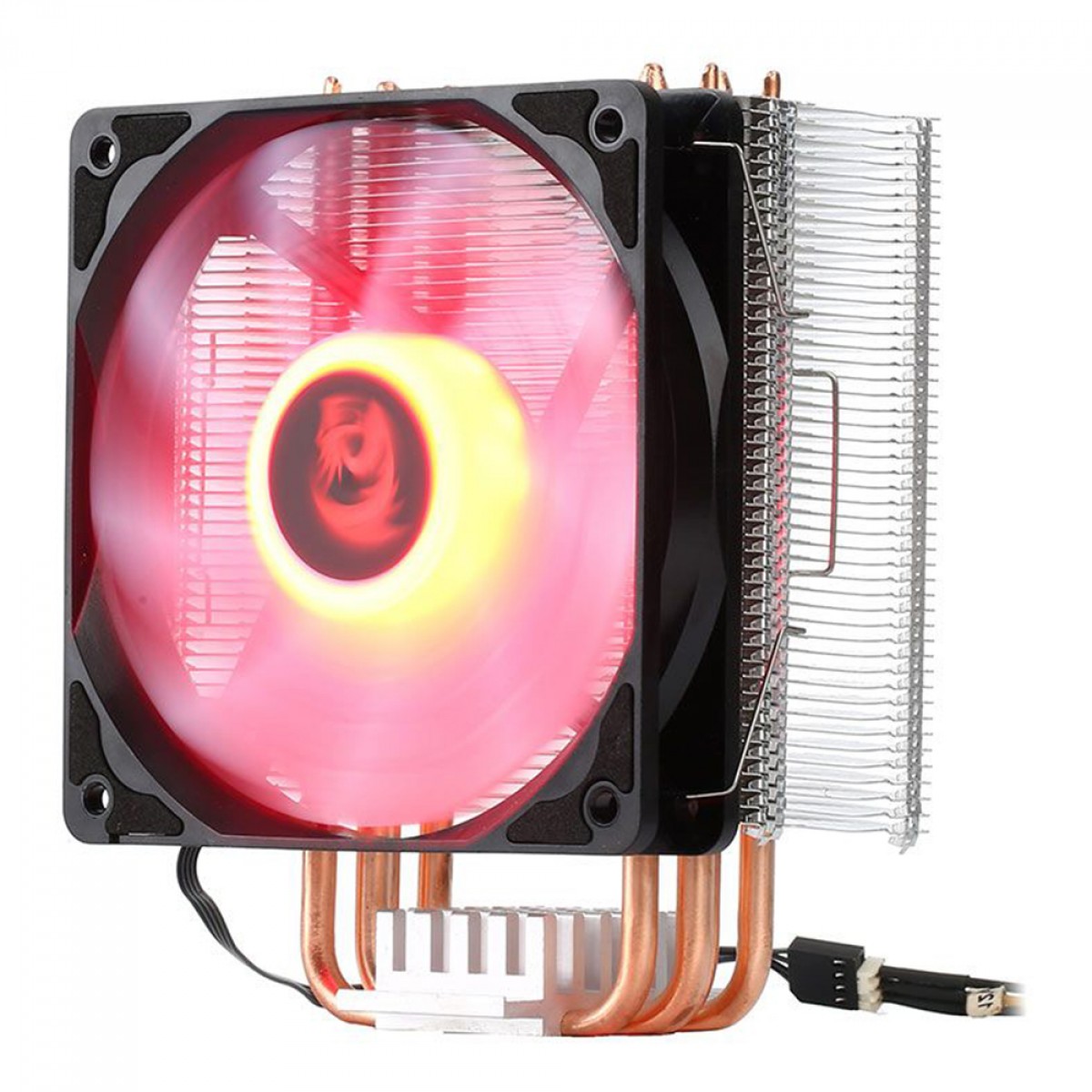 Cooler Para Processador Redragon Buri, LED Red, 120mm, Intel/AMD, CC-1055R