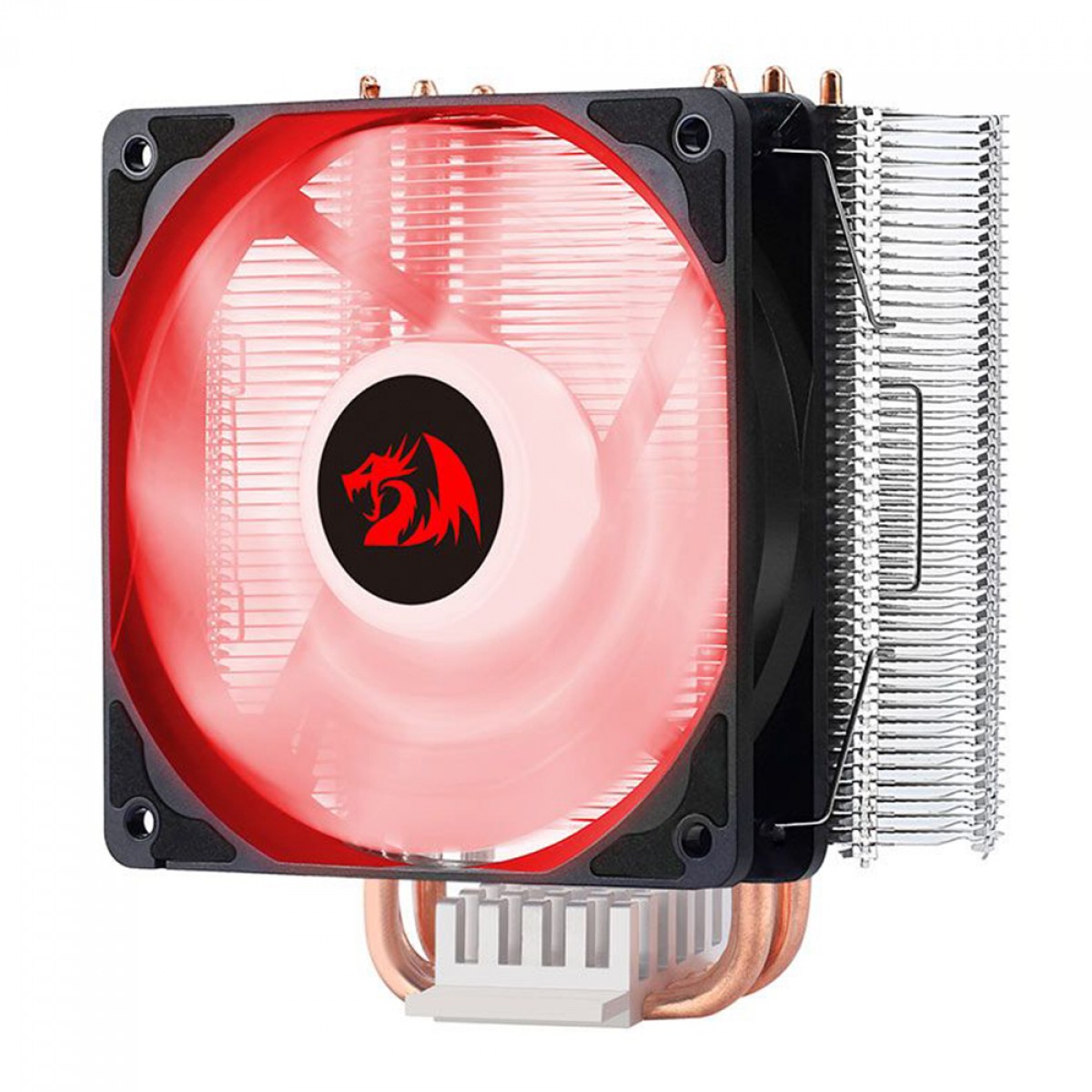 Cooler Para Processador Redragon Buri, LED Red, 120mm, Intel/AMD, CC-1055R