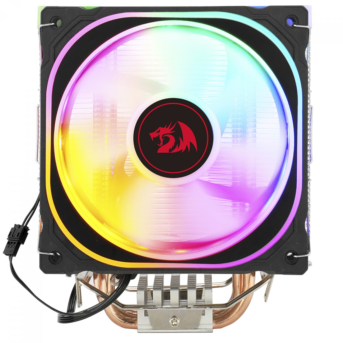 Cooler para Processador Redragon Thor, Rainbow, 120mm, Intel-AMD, CC-9103
