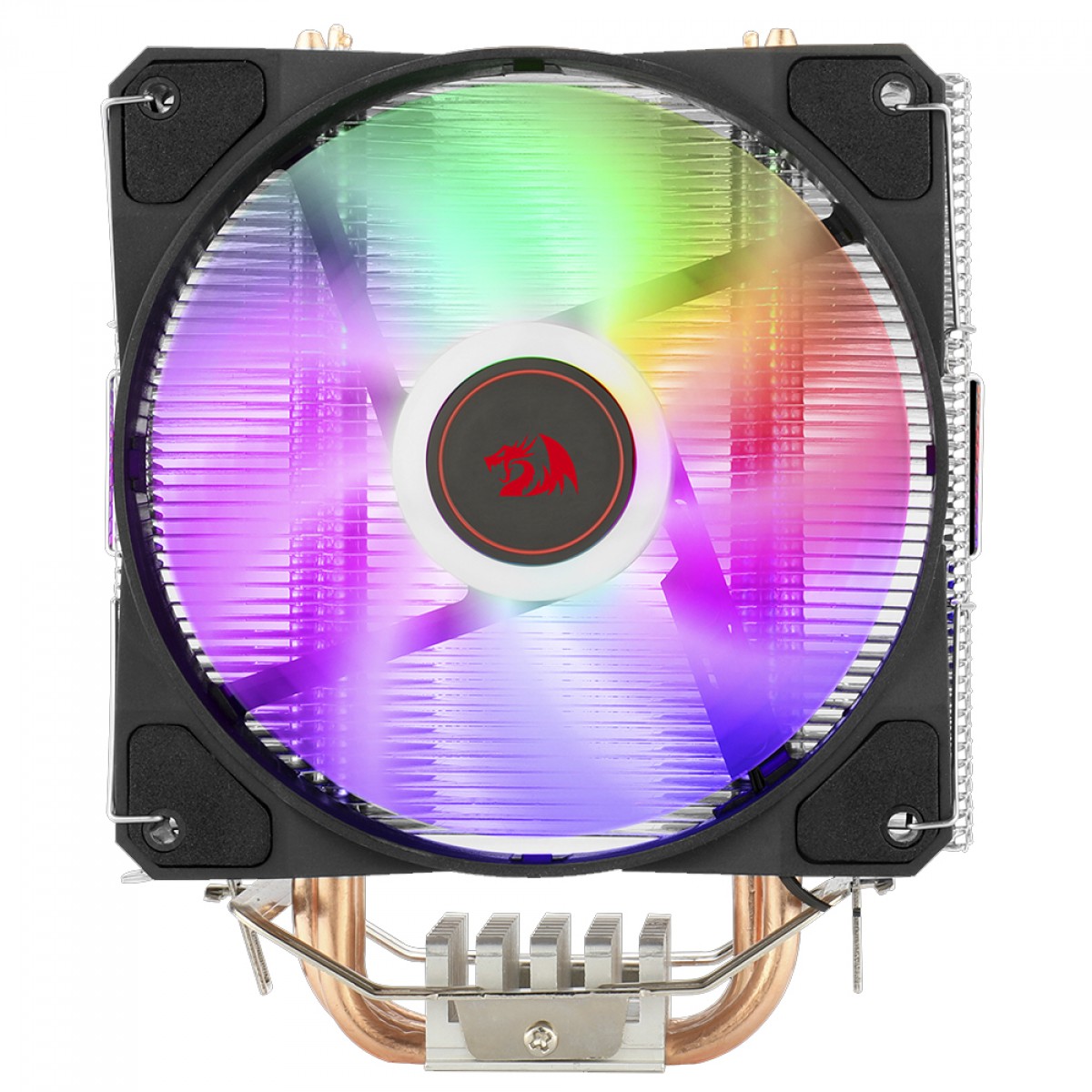 Cooler para Processador Redragon Tyr, 120mm, Rainbow, Intel-AMD, CC-9104