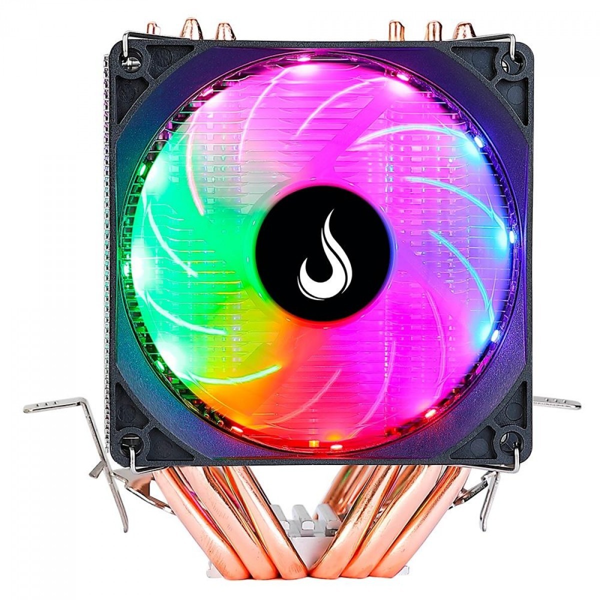 Cooler Para Processador Rise Mode G800, 90mm, RGB, Intel-AMD, RM-AC-08-RGB