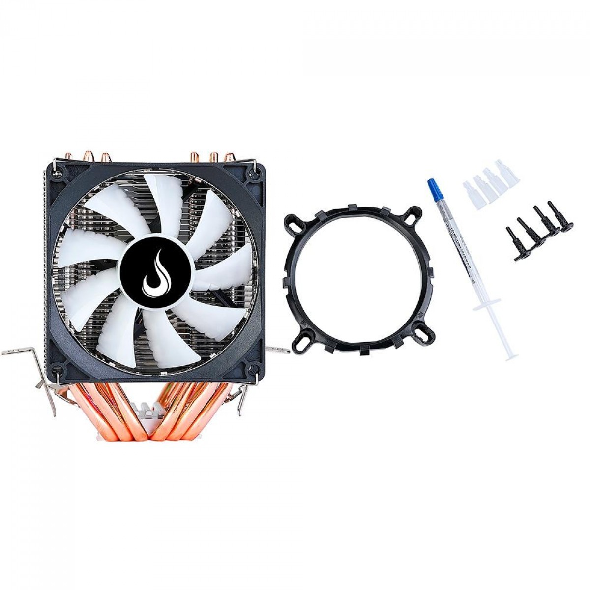 Cooler Para Processador Rise Mode G800, 90mm, RGB, Intel-AMD, RM-AC-08-RGB