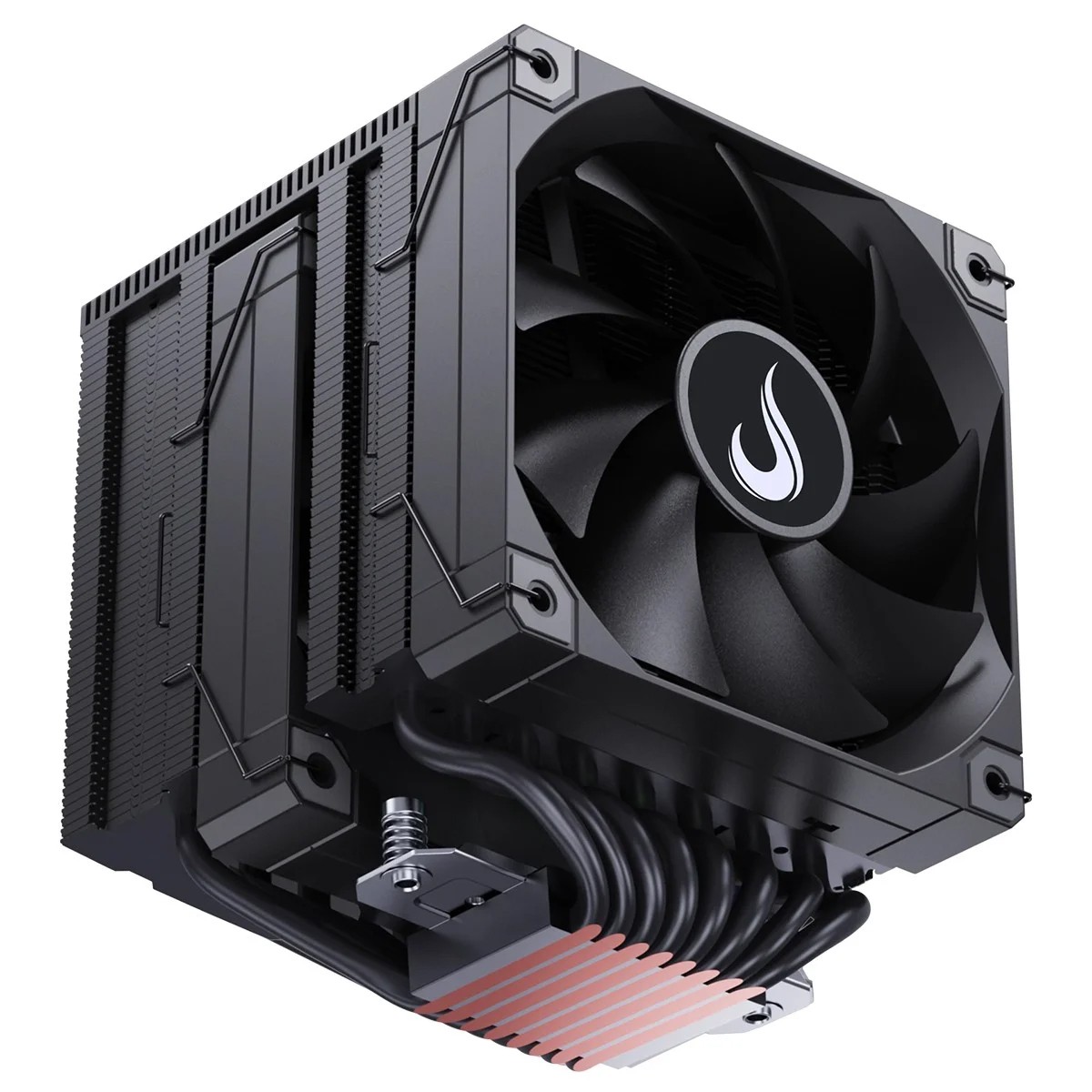 Cooler Para Processador Rise Mode Temp 8 Black, 120mm, Com Display, Intel-AMD, Preto, RM-ACT8-B