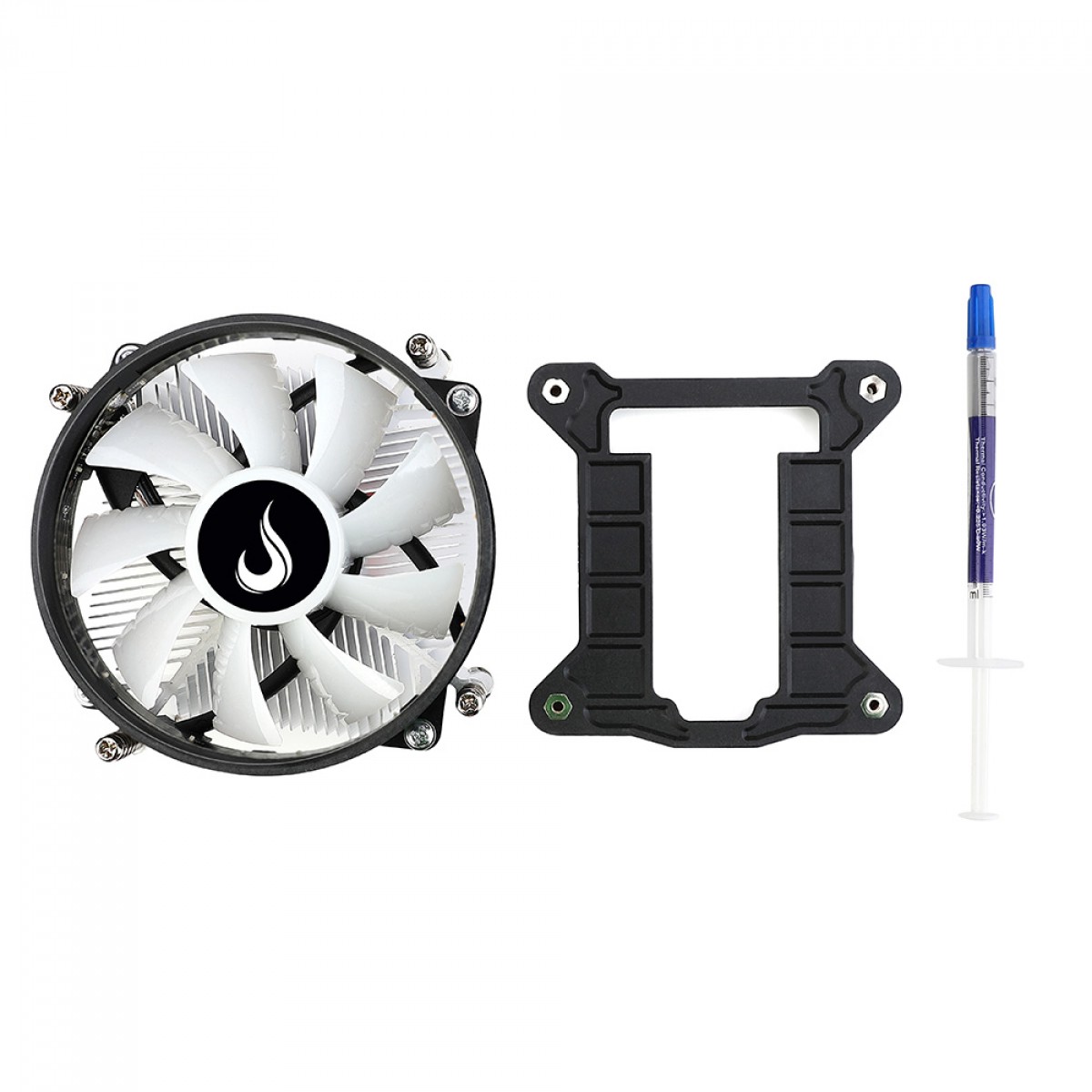 Cooler Para Processador Rise Mode X4, RGB, 90mm, Intel, RM-ACX-04-RGB