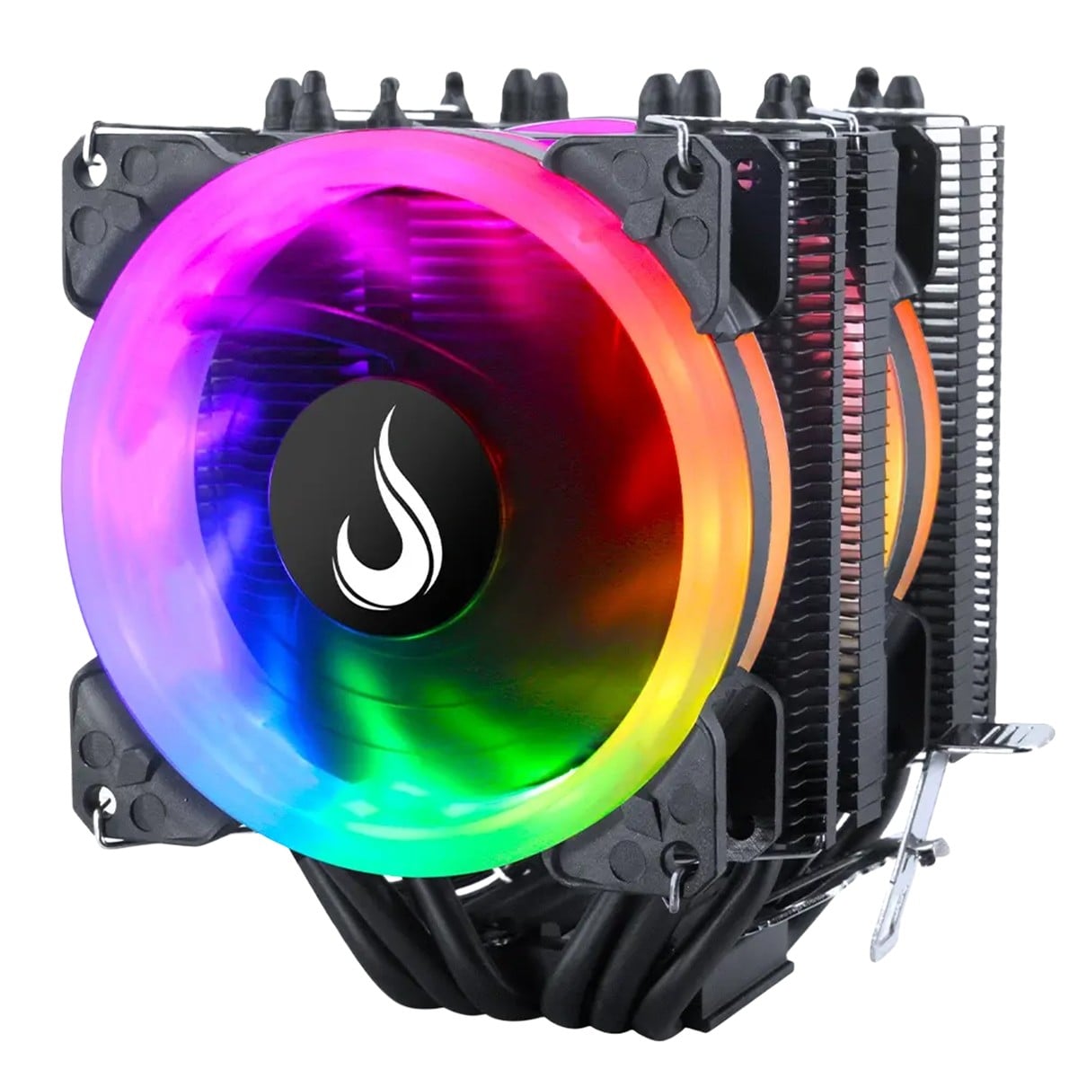 Cooler Para Processador Riser Mode G800, ARGB, 90mm, Intel-AMD, Preto, RM-ACG8-ARGB-B