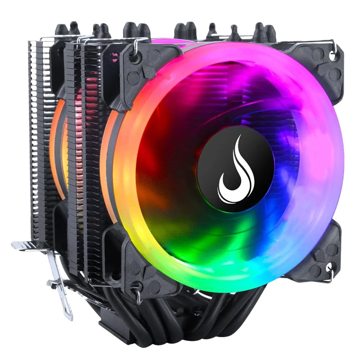 Cooler Para Processador Riser Mode G800, ARGB, 90mm, Intel-AMD, Preto, RM-ACG8-ARGB-B