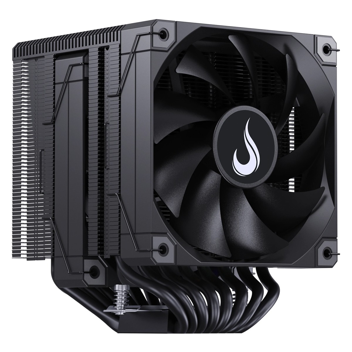 Cooler Para Processador Riser Mode Temp 8 Black, 120mm, Com Display, Intel-AMD, Preto, RM-ACT8-B