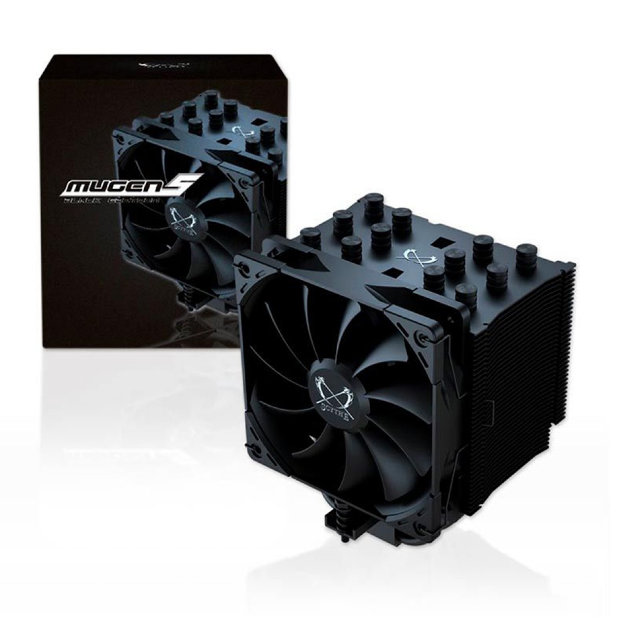 Cooler para Processador Scythe Mugen 5 Black Edition, 120mm, Intel-AMD, SCMG-5100BE