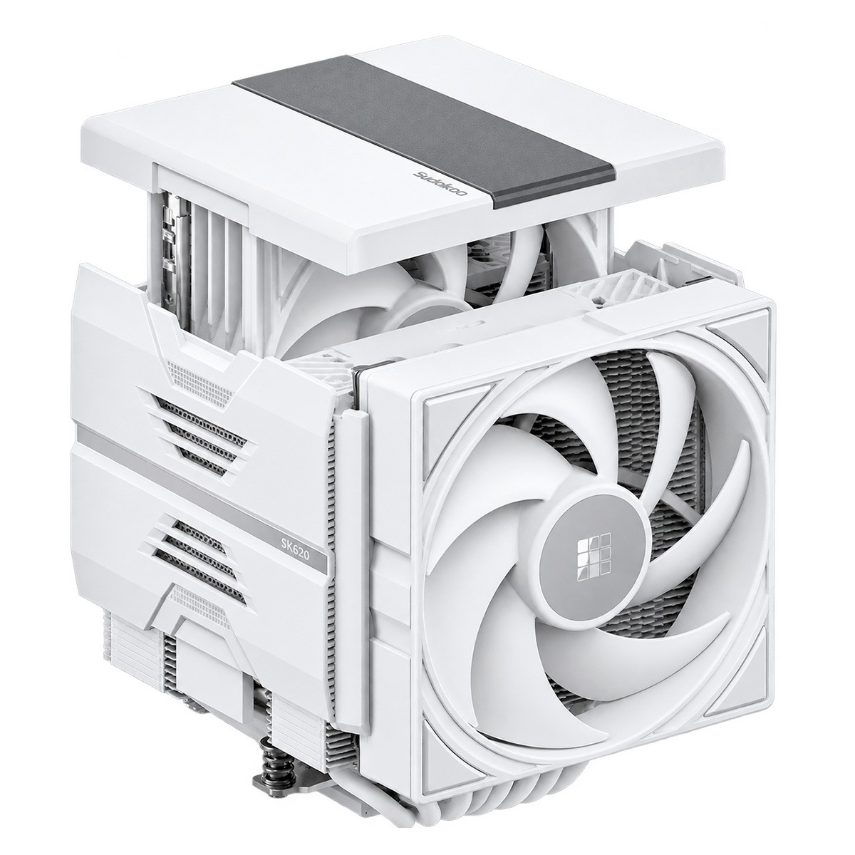 Cooler Para Processador Sudokoo SK620, 120 mm, AMD, 6 Heatpipes, Branco, R-SK620-WHNPAN-GAS