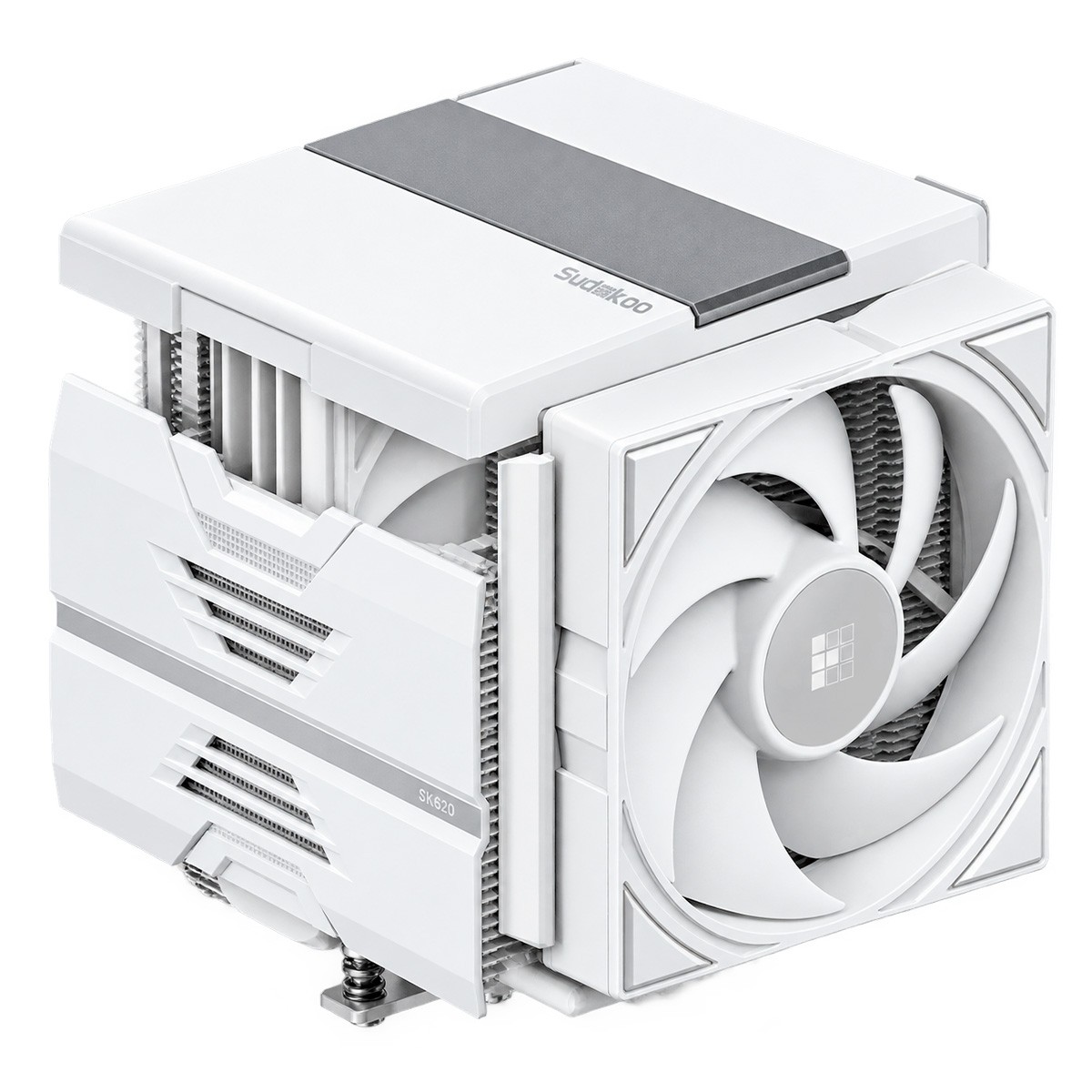 Cooler Para Processador Sudokoo SK620, 120 mm, AMD, 6 Heatpipes, Branco, R-SK620-WHNPAN-GAS
