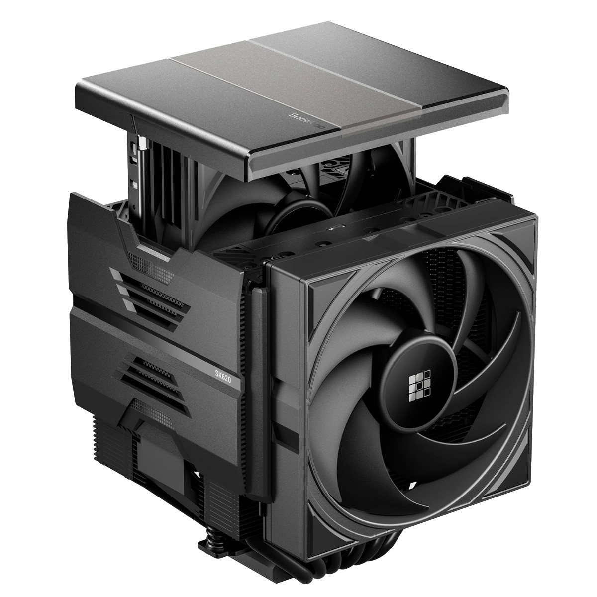 Cooler Para Processador Sudokoo SK620, 120 mm, AMD, 6 Heatpipes, Preto, R-SK620-BKNPAN-GAS