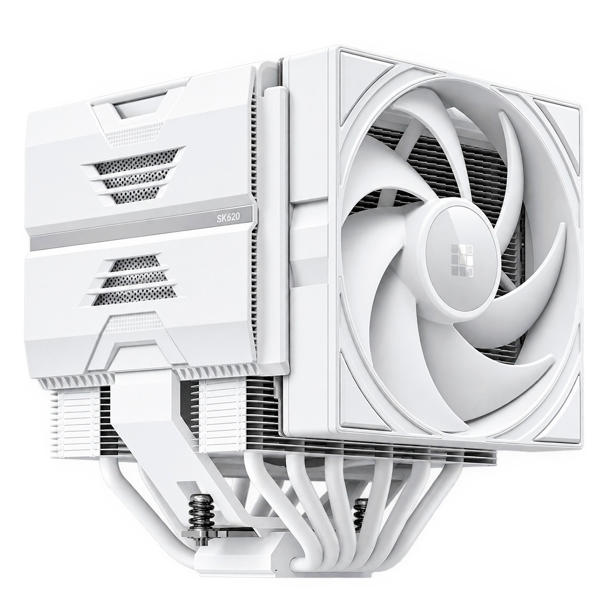 Cooler Para Processador Sudokoo SK620V, 120 mm, Display LCD, AMD, 2 Fans, Branco, R-SK620V-WHNDAN-GAS