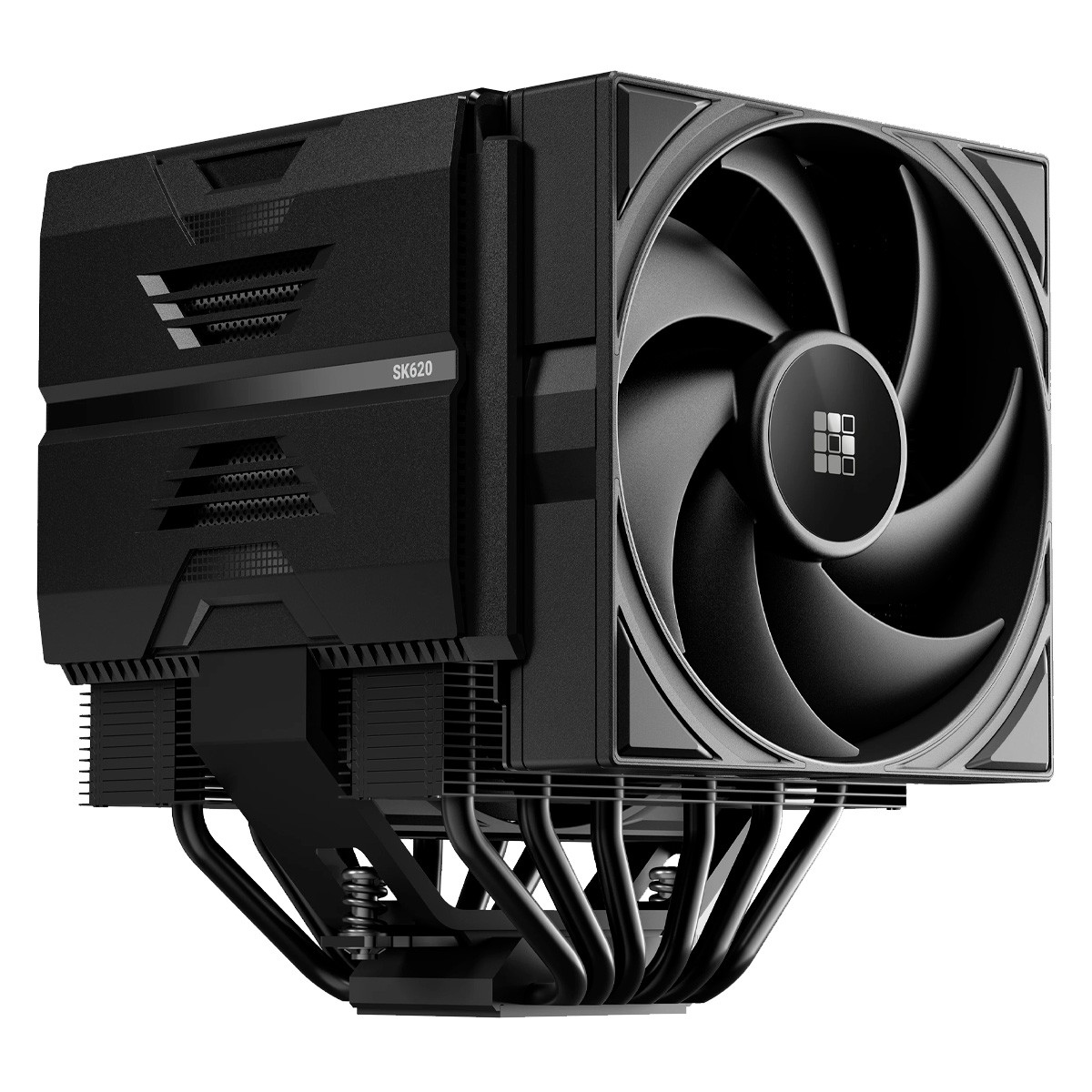 Cooler Para Processador Sudokoo SK620V, 120 mm, Display LCD, AMD, 2 Fans, Preto, R-SK620V-BKNDAN-GAS