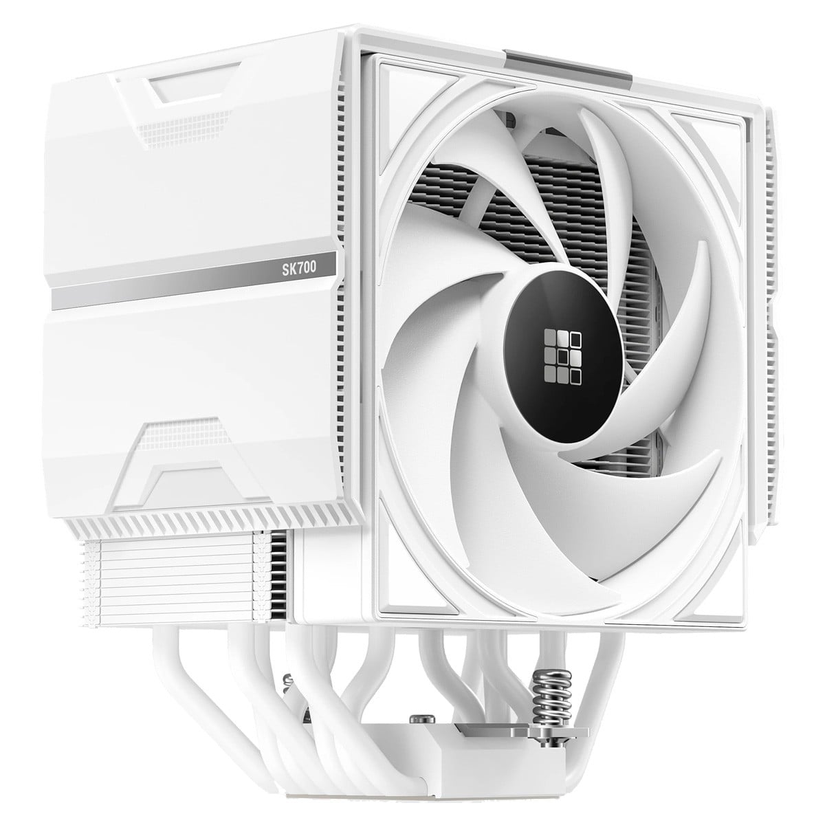 Cooler Para Processador Sudokoo SK700 V, 120 mm, AMD, Display LCD, 7 Heatpipes, Branco, R-SK700V-WHNDAN-GAS