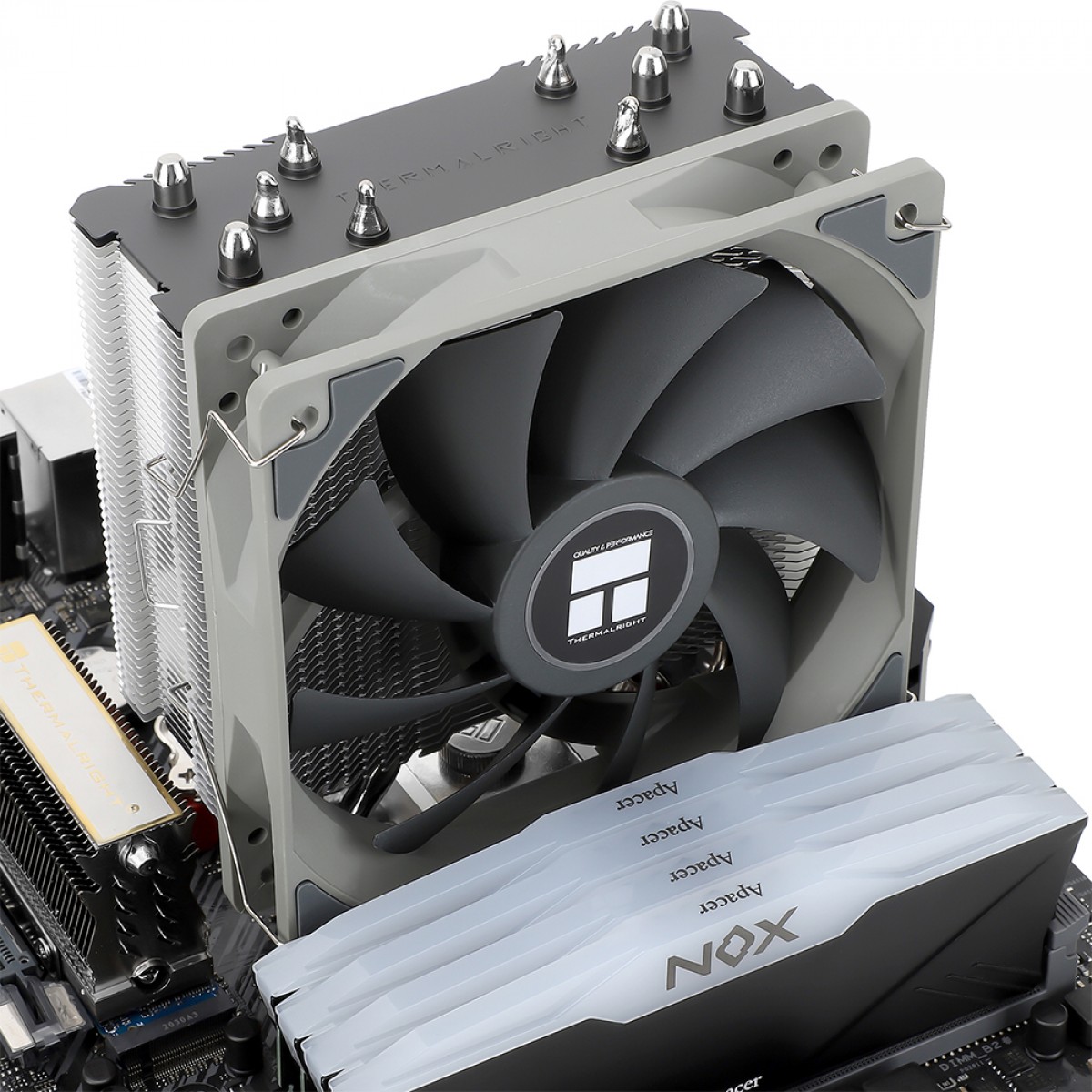 Cooler Para Processador Thermalright Assassin King 120 SE, 120mm, Intel-AMD, Grey