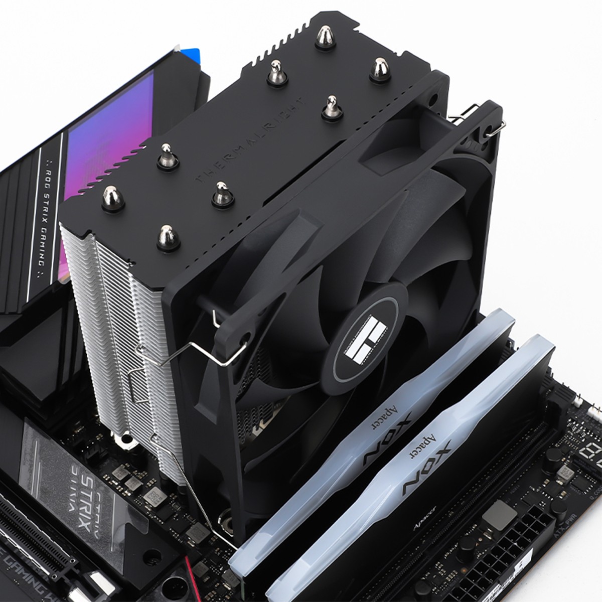 Cooler Para Processador Thermalright Assassin X 120 Refined SE, 120mm, Intel-AMD, Preto
